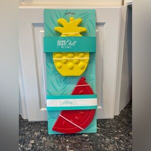 Large Fun Ice Packs for beach bags, coolers, kids lunch etc.NWT